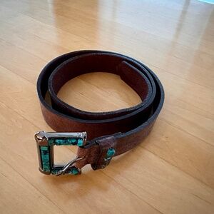 The Territory Ahead Brown Leather Belt
